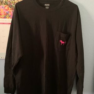 VS Pink Long Sleeve Tee